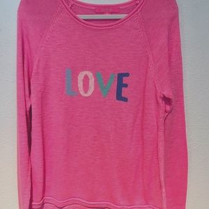 Lily Pulitzer Danette LOVE Sweater